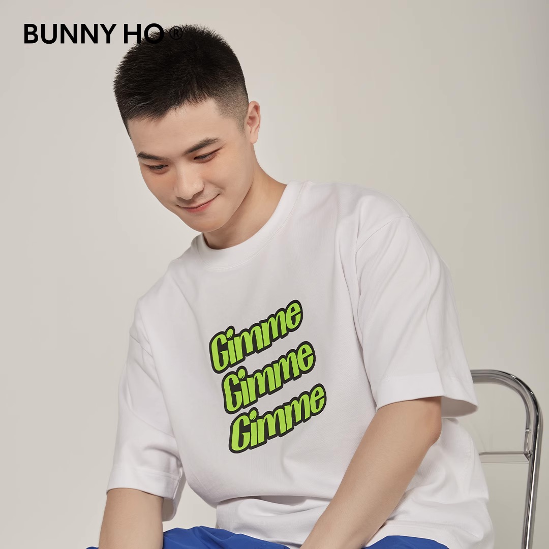 Bunny Ho Gimme款 宽松oversized卡通印